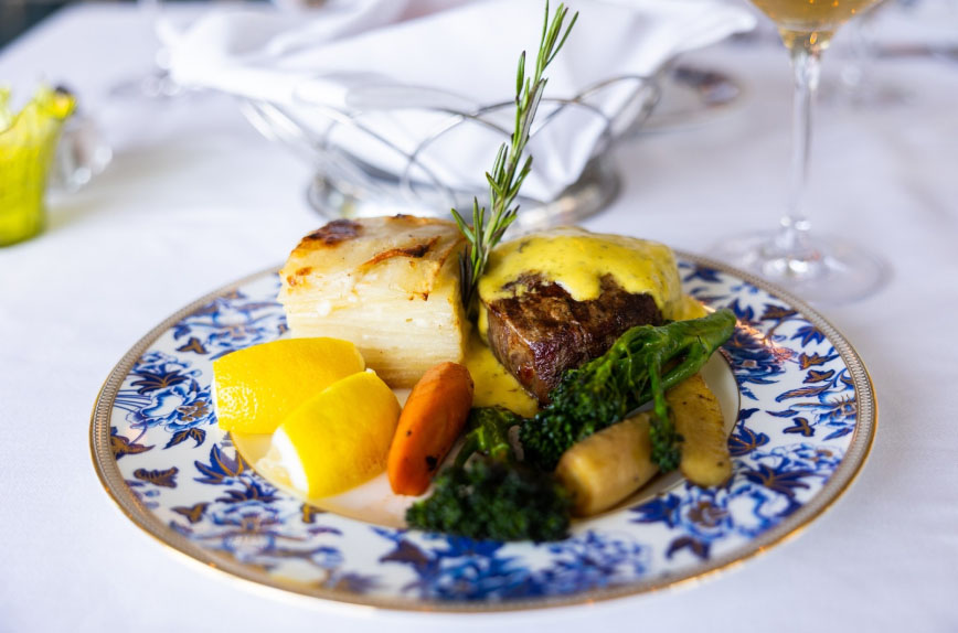 Fancily Plated Food