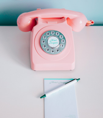 Hotel Iroquois Retro Phone